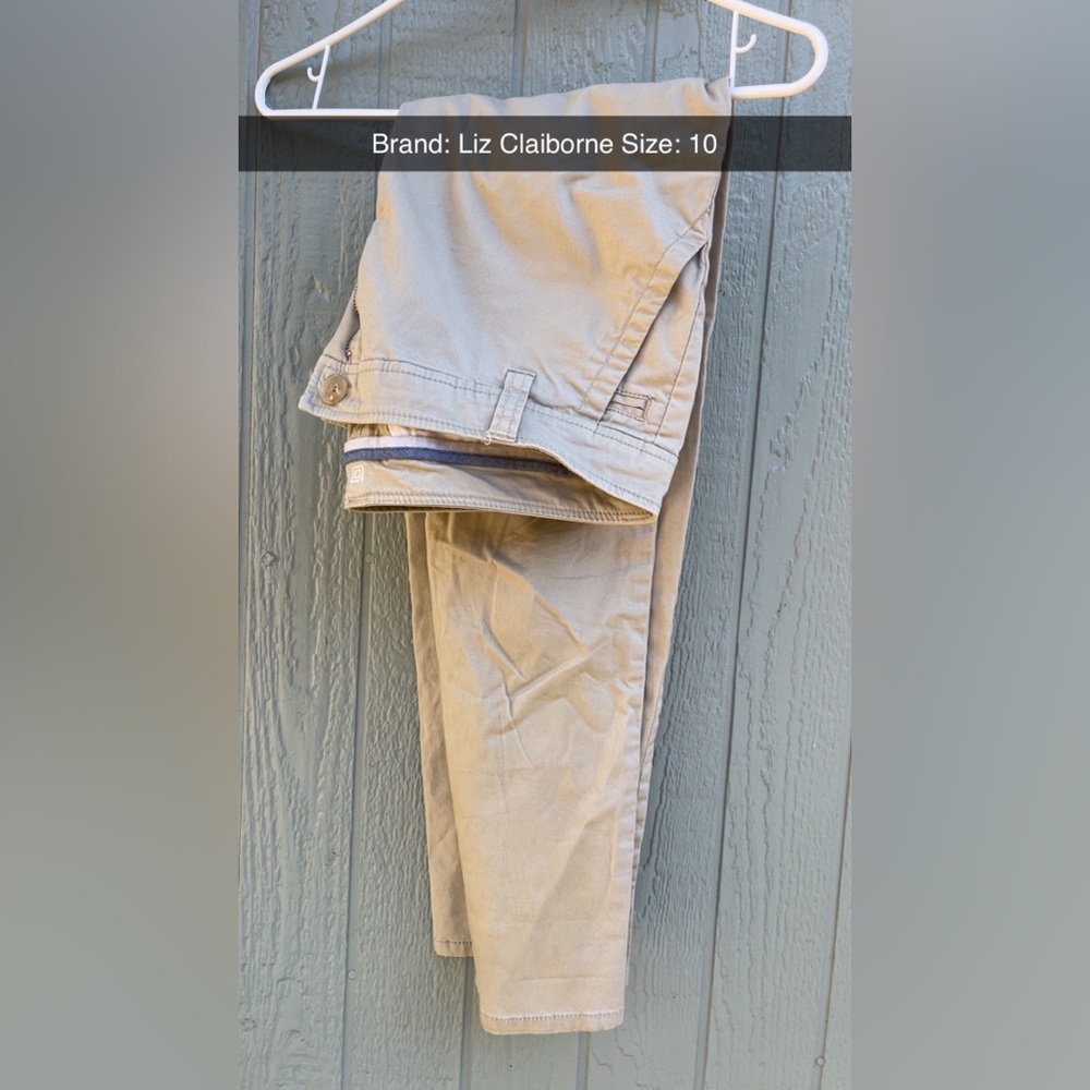 Liz Claiborne Beige/Tan Pants